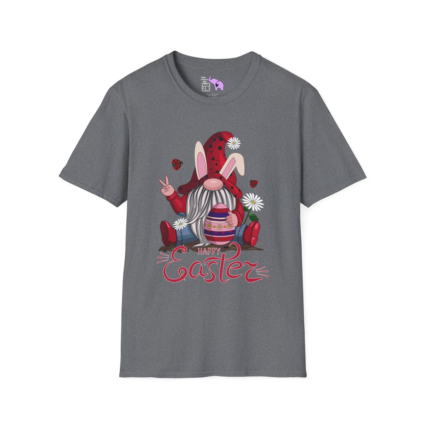 Happy Easter Gnome Adult T-shirt
