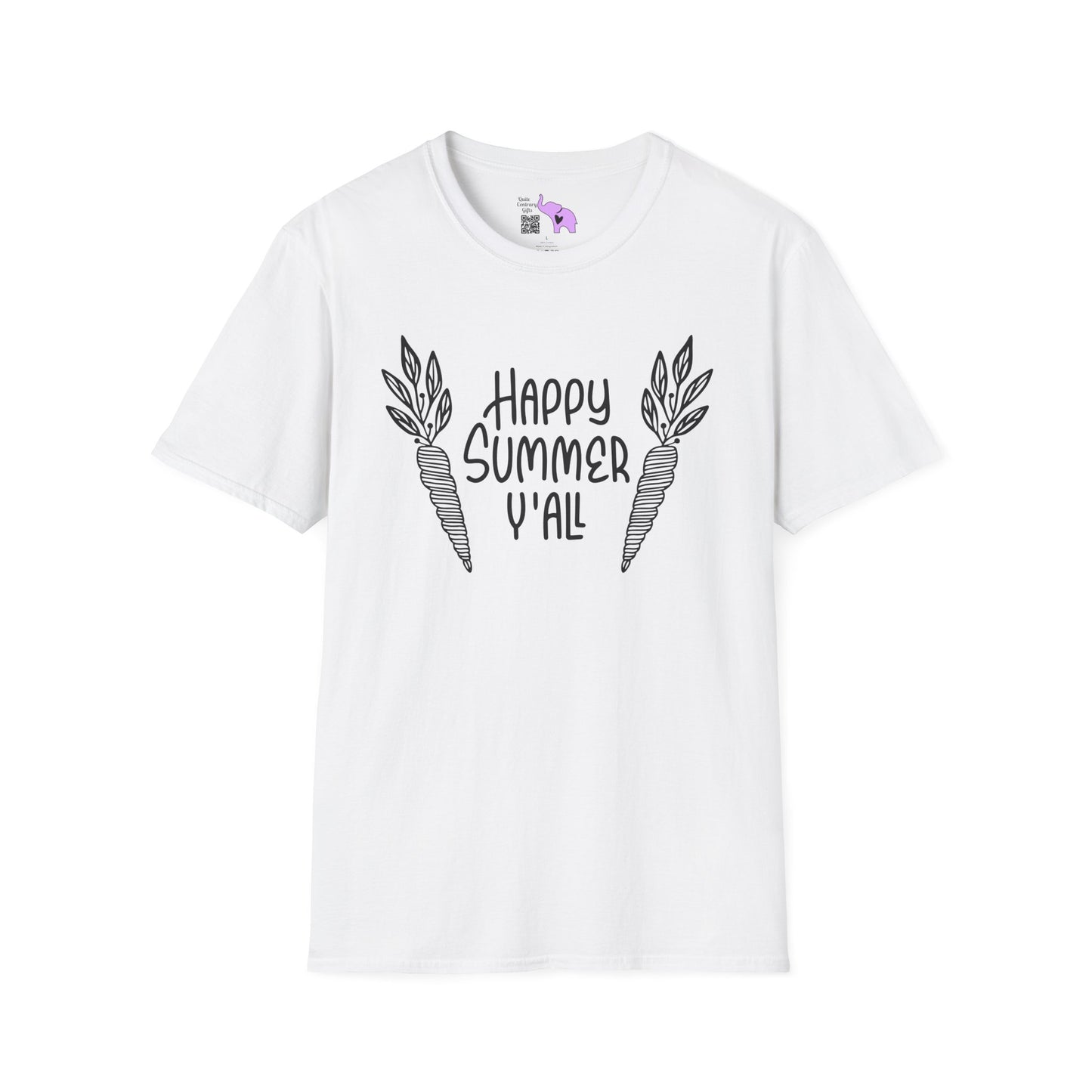 Happy Summer Y'all Adult T-shirt