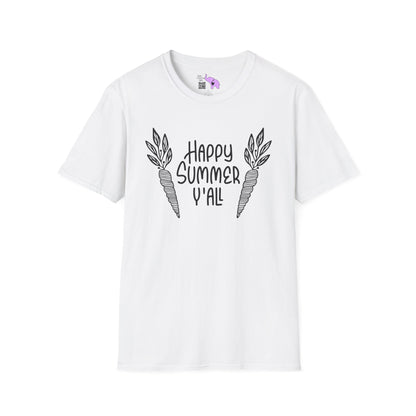 Happy Summer Y'all Adult T-shirt