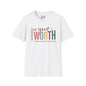 Know Your Worth Then Raise The Bar Adult T-shirt