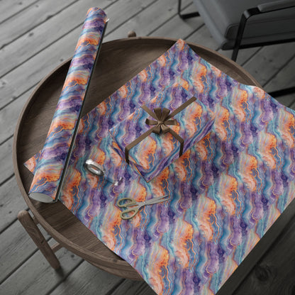 Dreamwave Marble Wrapping Paper