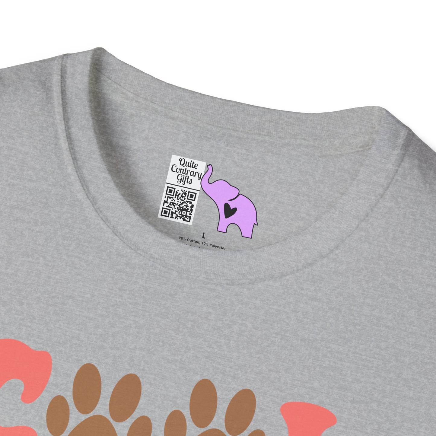Cool Dog Mom Adult T-shirt