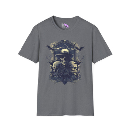 Dapper Skulls Adult T-shirt