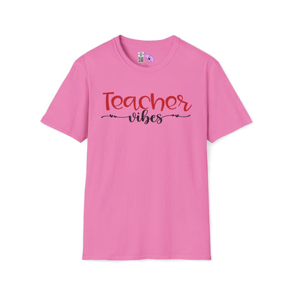 Teacher Vibes Adult T-shirt