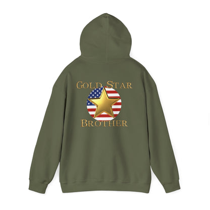 Gold Star Brother Heavy Blend™ Hooded Sweatshirt