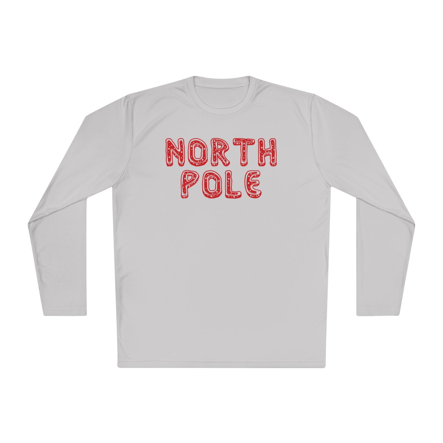 North Pole Adult Long Sleeve Tee