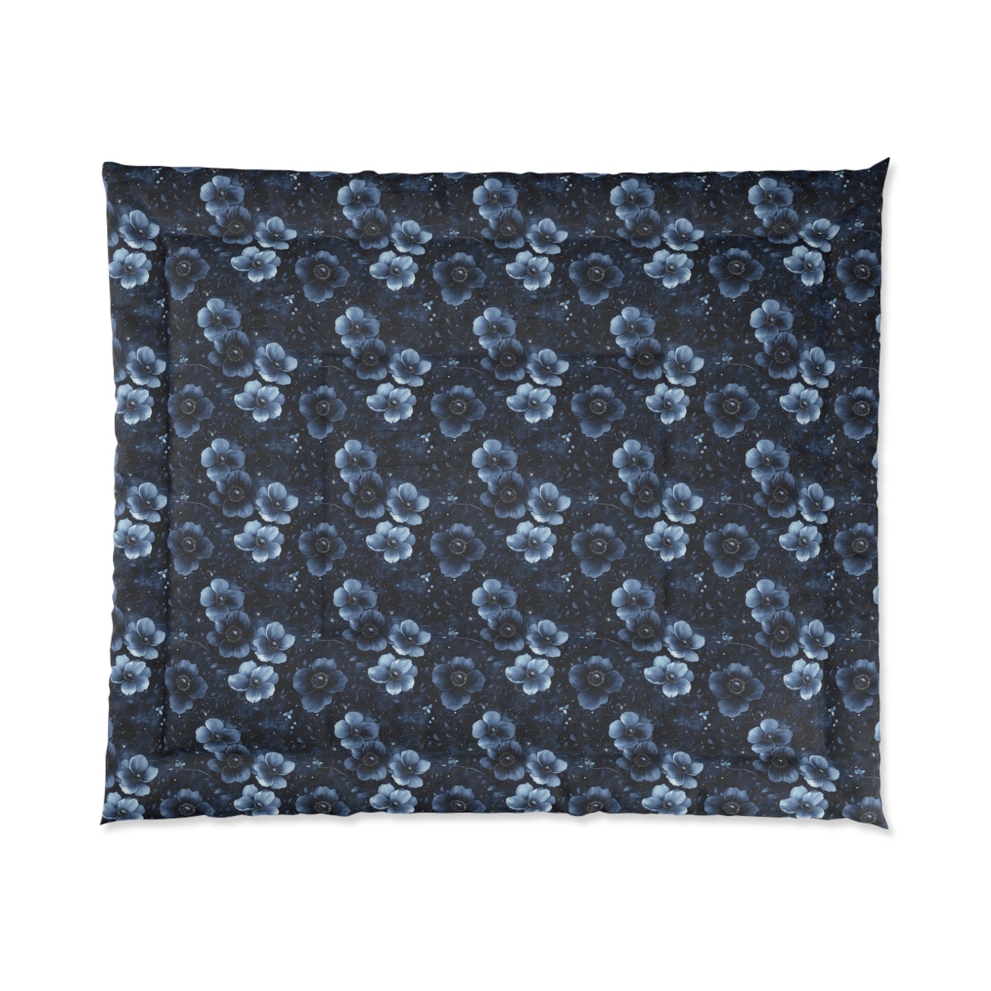 Midnight Blossoms Comforter