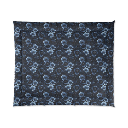 Midnight Blossoms Comforter