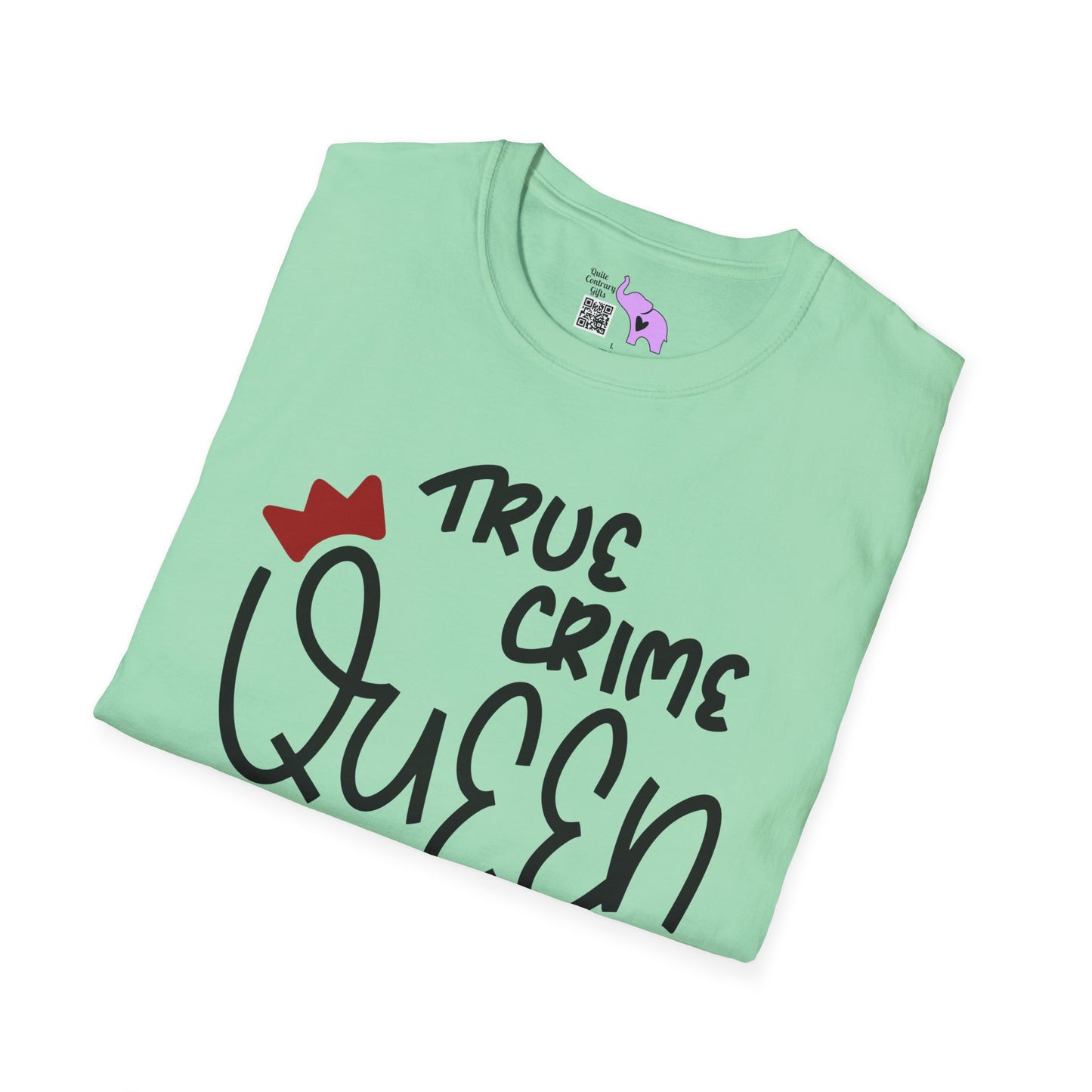 True Crime Queen Adult T-shirt