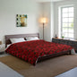 Crimson Noel Garden Comforter