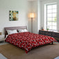 Inked Poinsettias Sketch Comforter