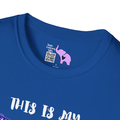 This is My Pride Flag American Flag Adult T-shirt