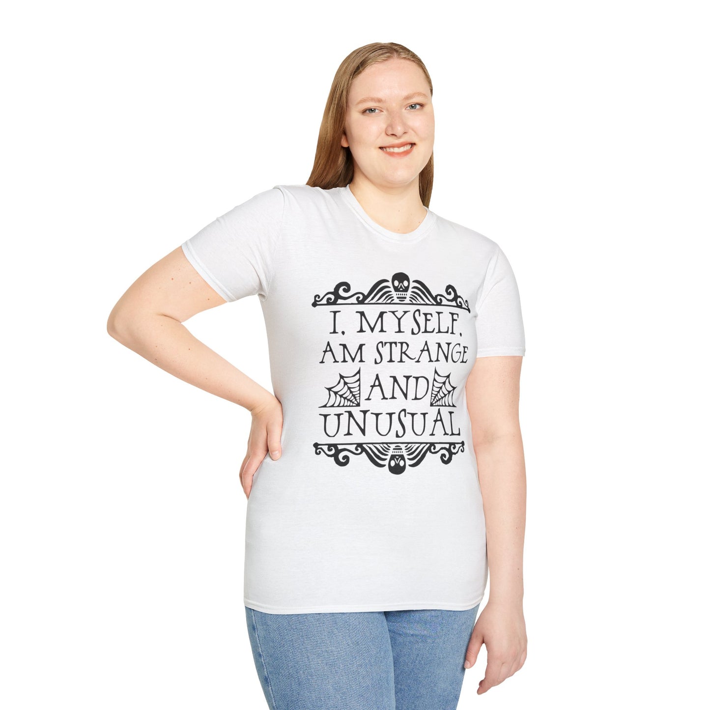 Beetlejuice I Myself Am Strange and Unusual T-shirt