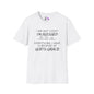 I'm Not Lucky I'm Blessed Adult T-shirt