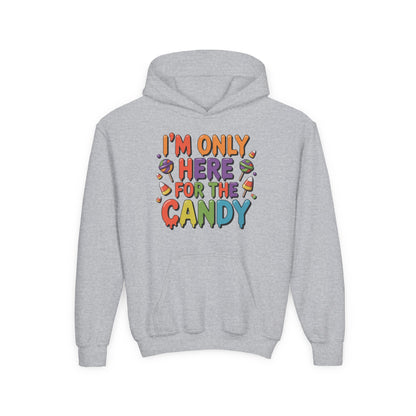I'm Only Here For The Candy Youth Hoodie
