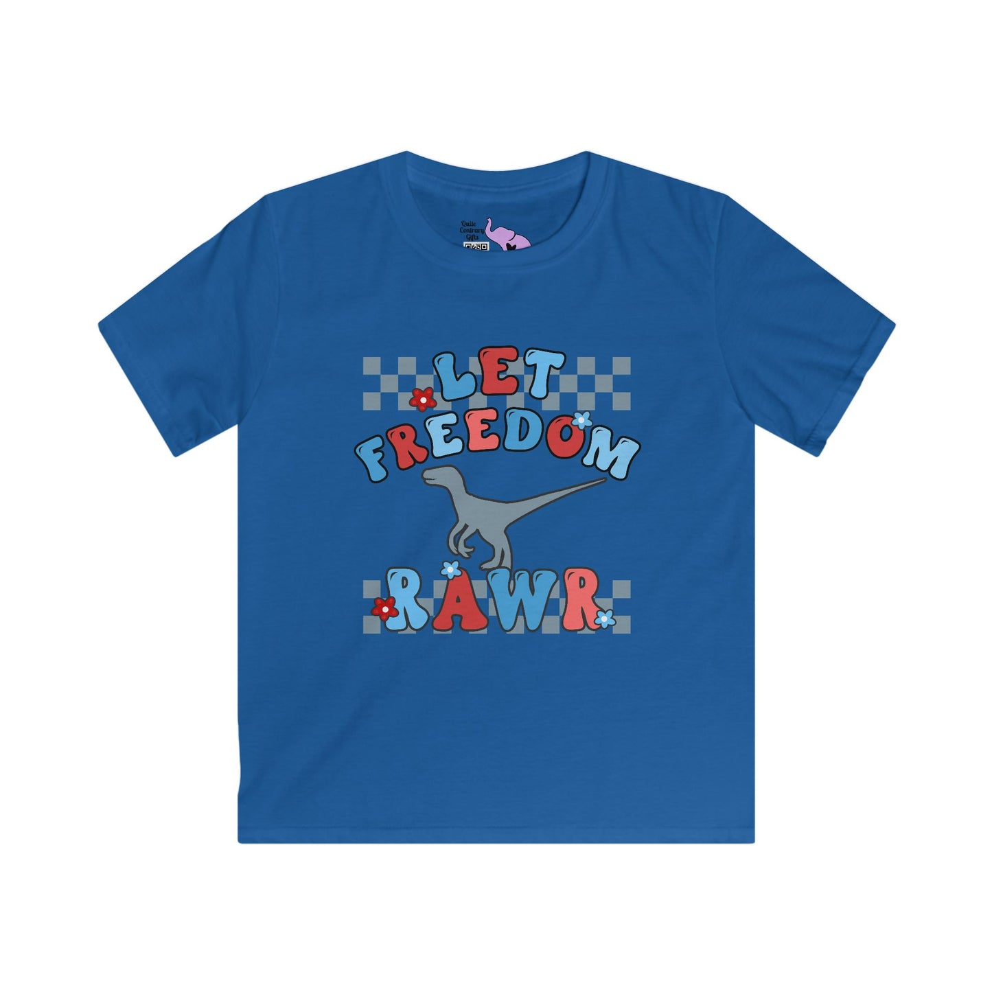Let Freedom Rawr Youth Softstyle Tee
