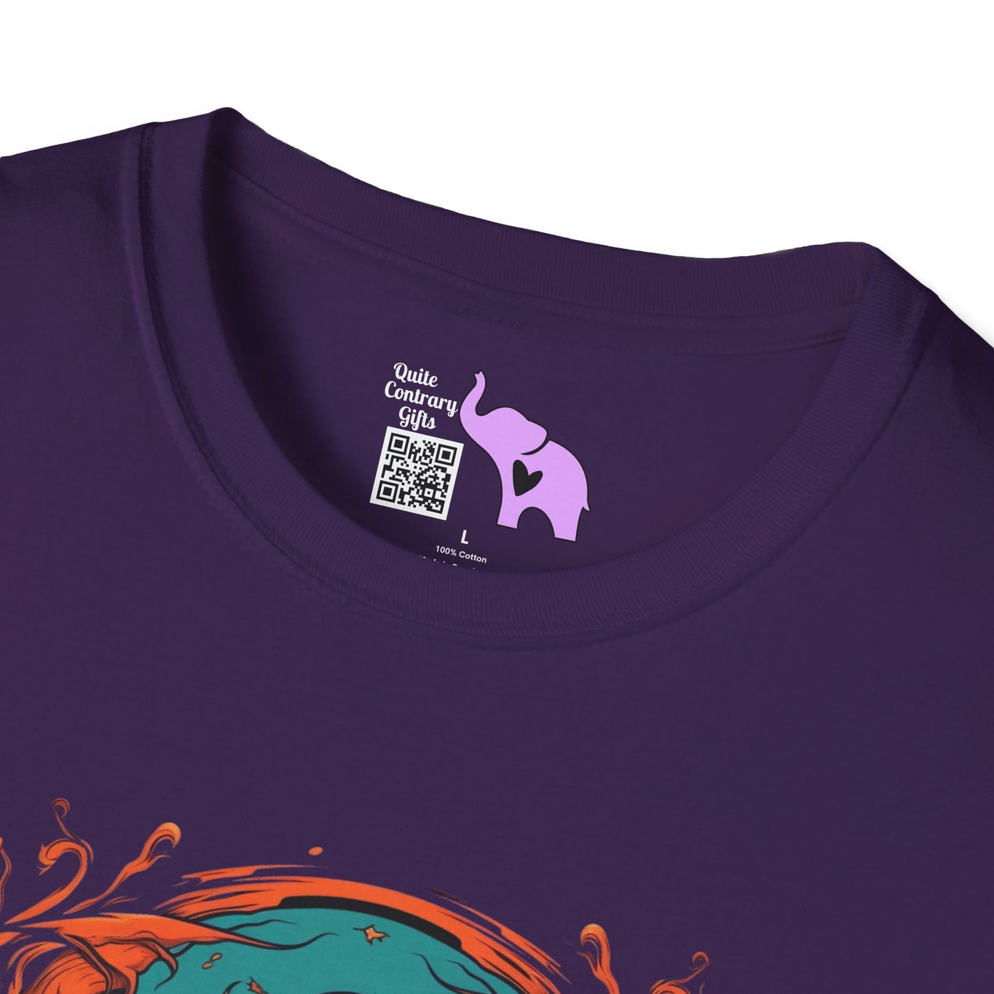 Creepy Ghost 3 Adult T-shirt