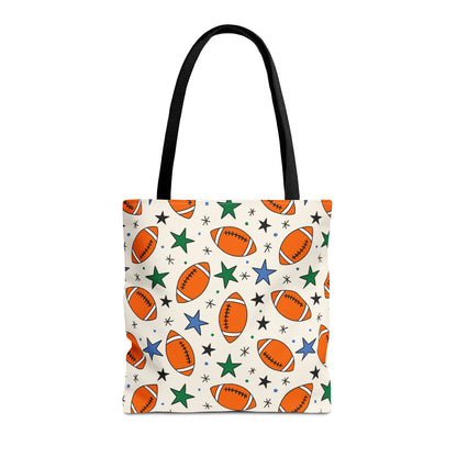Touchdown Stars Canvas Tote Bag