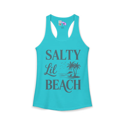 Salty Lil' Beach Women's Ideal Racerback Tank