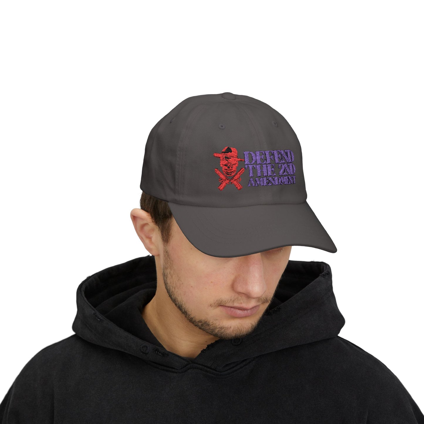 Defend The 2nd Amendment Embroidered Classic Dad Cap
