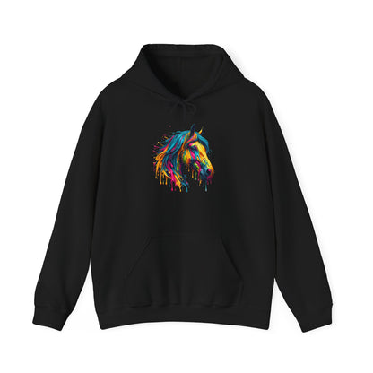 Colorful Horse Heavy Blend™ Hooded Sweatshirt