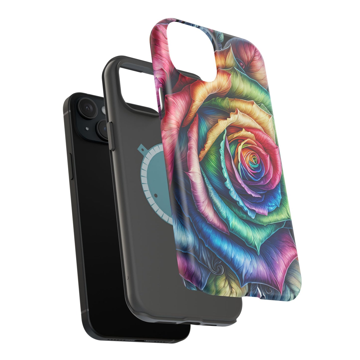 Colorful Rose MagSafe® Compatible Tough Case for iPhone