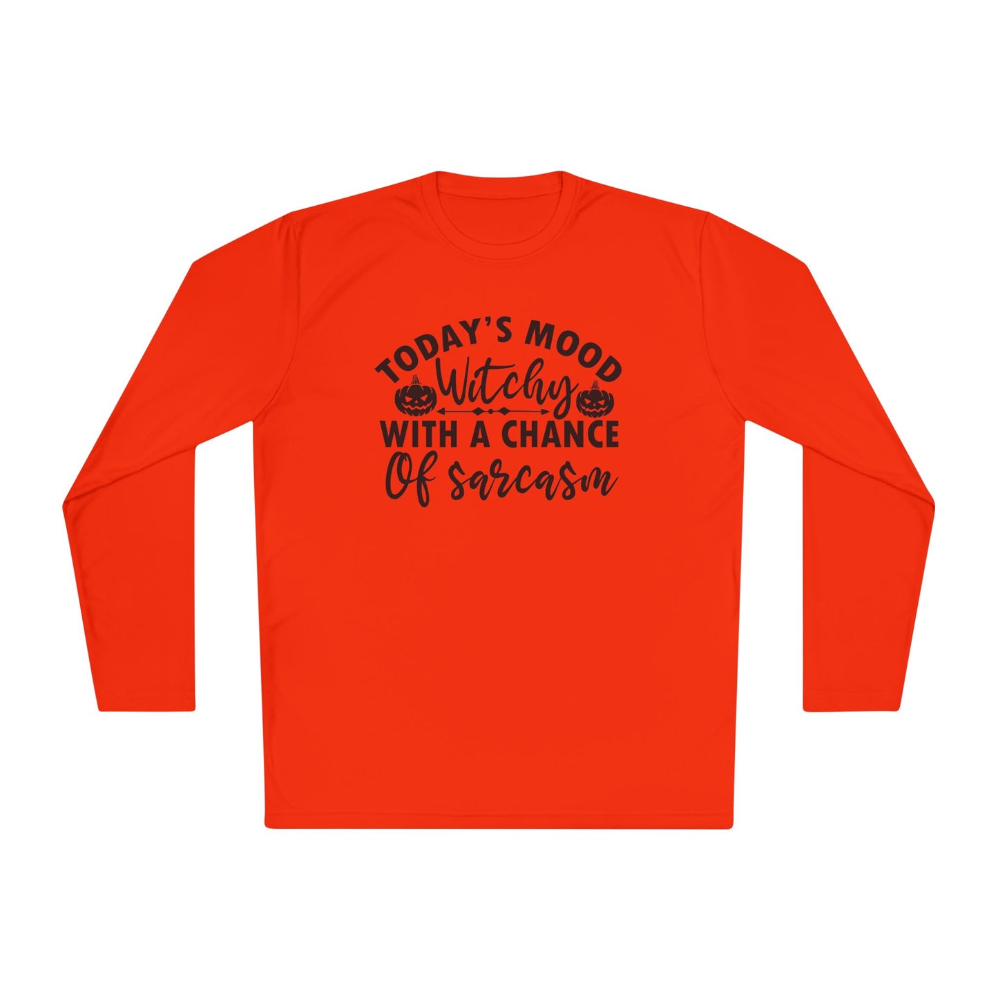 Today's Mood Witchy With A Side of Sarcasm Adult Long Sleeve Tee