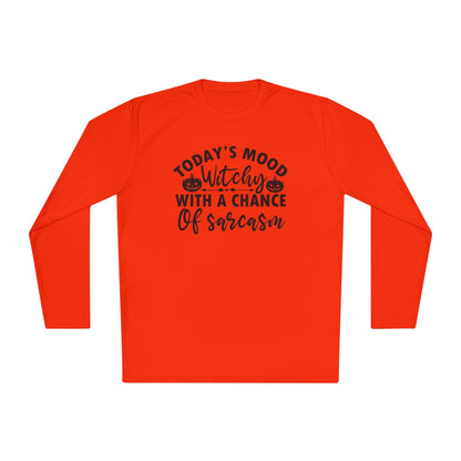 Today's Mood Witchy With A Side of Sarcasm Adult Long Sleeve Tee