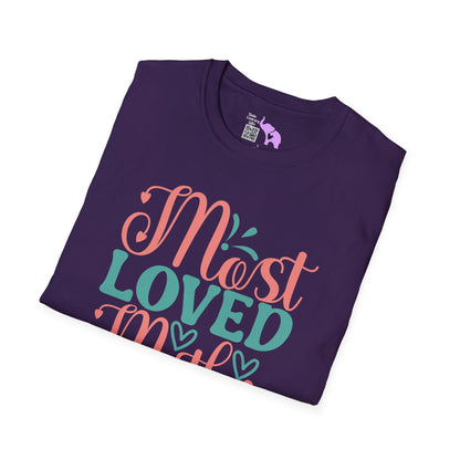 Most Loved Mother Adult T-shirt