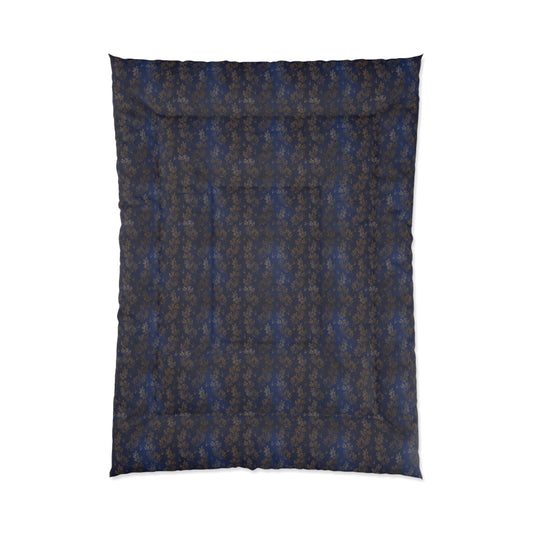 Gilded Twilight Foliage Comforter