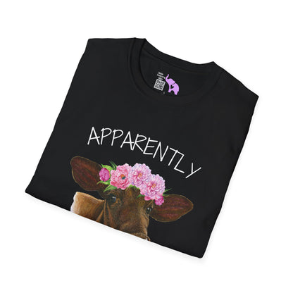 Apparently I Have An Attitude. Who Knew? Adult T-shirt