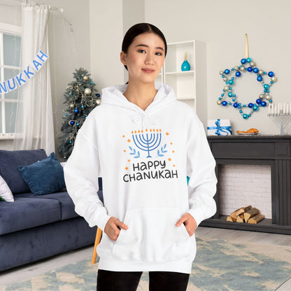 Happy Chanukah Heavy Blend™ Hooded Sweatshirt