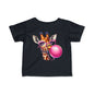 ""Giraffe Blowing Bubble Infant Soft T-Shirt