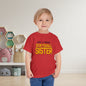 ""Loud & Proud Softball Sister Toddler Tee