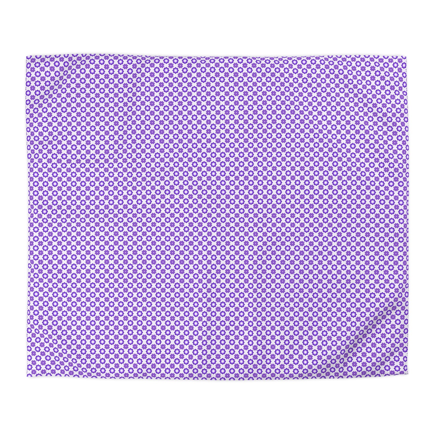 Purple Prism Garden Duvet Bedding Set