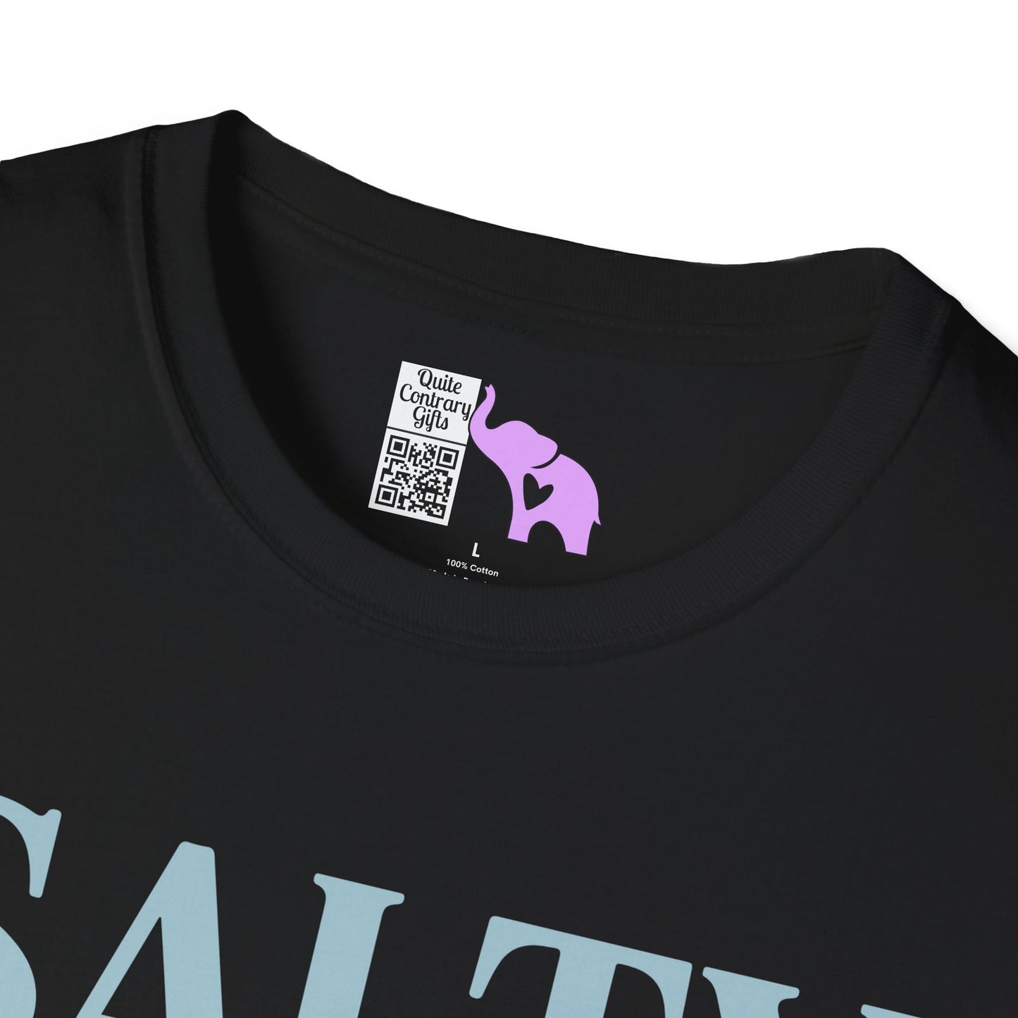 Salty LIl' Beach Adult T-shirt
