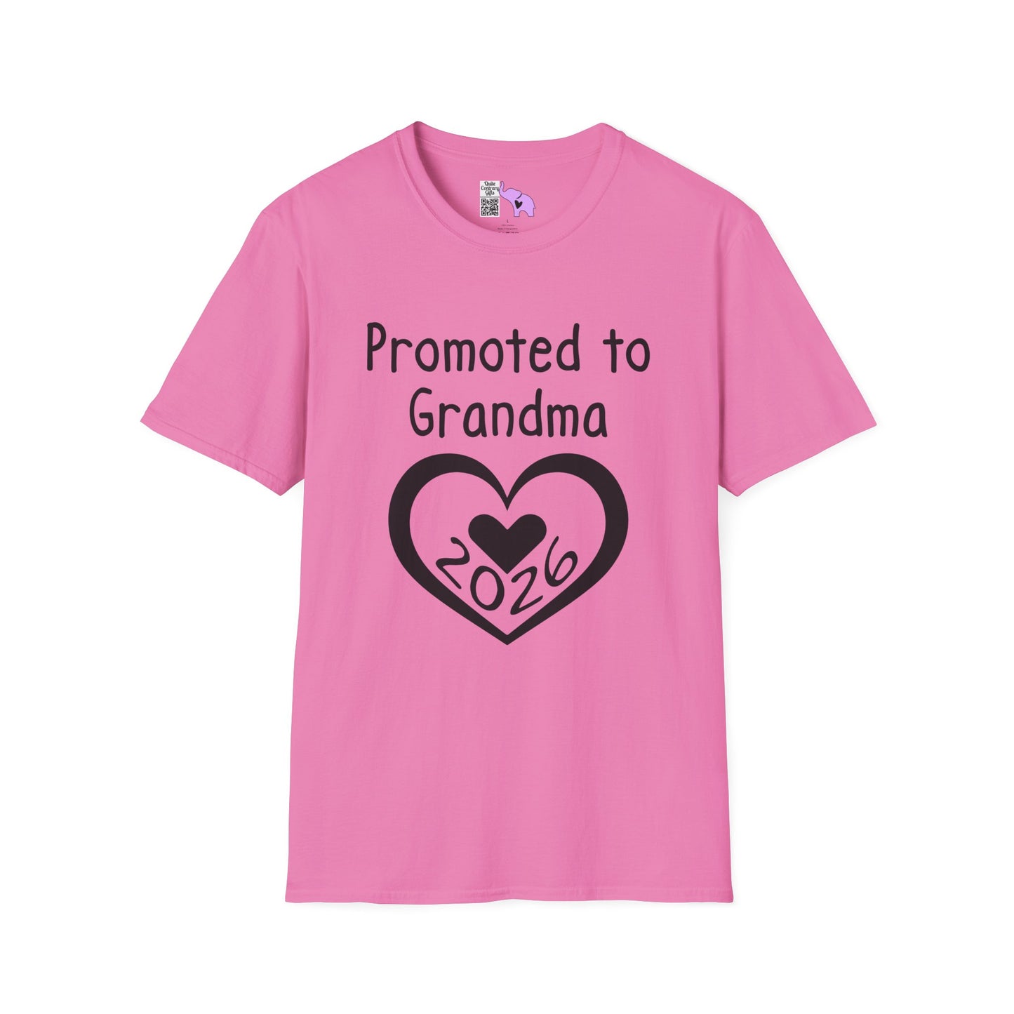 Promoted To Grandma 2026 Adult T-shirt