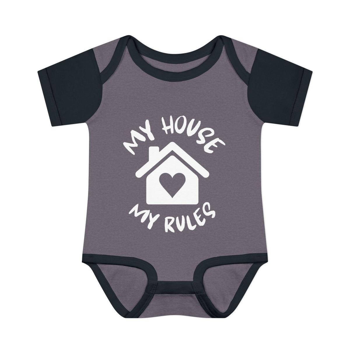 My House My Rules Infant Baby Rib Bodysuit