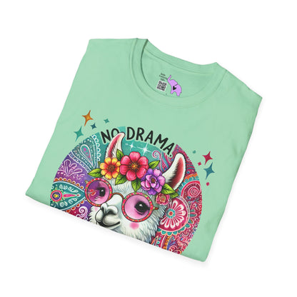 No Drama Just Llama Adult T-shirt