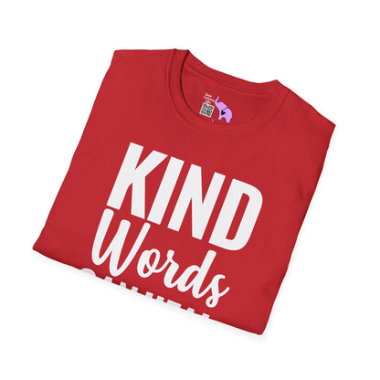 Kind Words Can Heal Deep Wounds Adult T-shirt