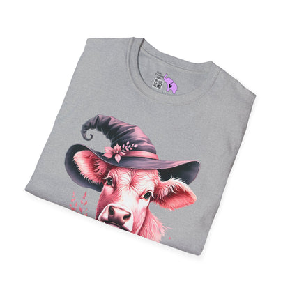 Witchy Cow Adult T-shirt