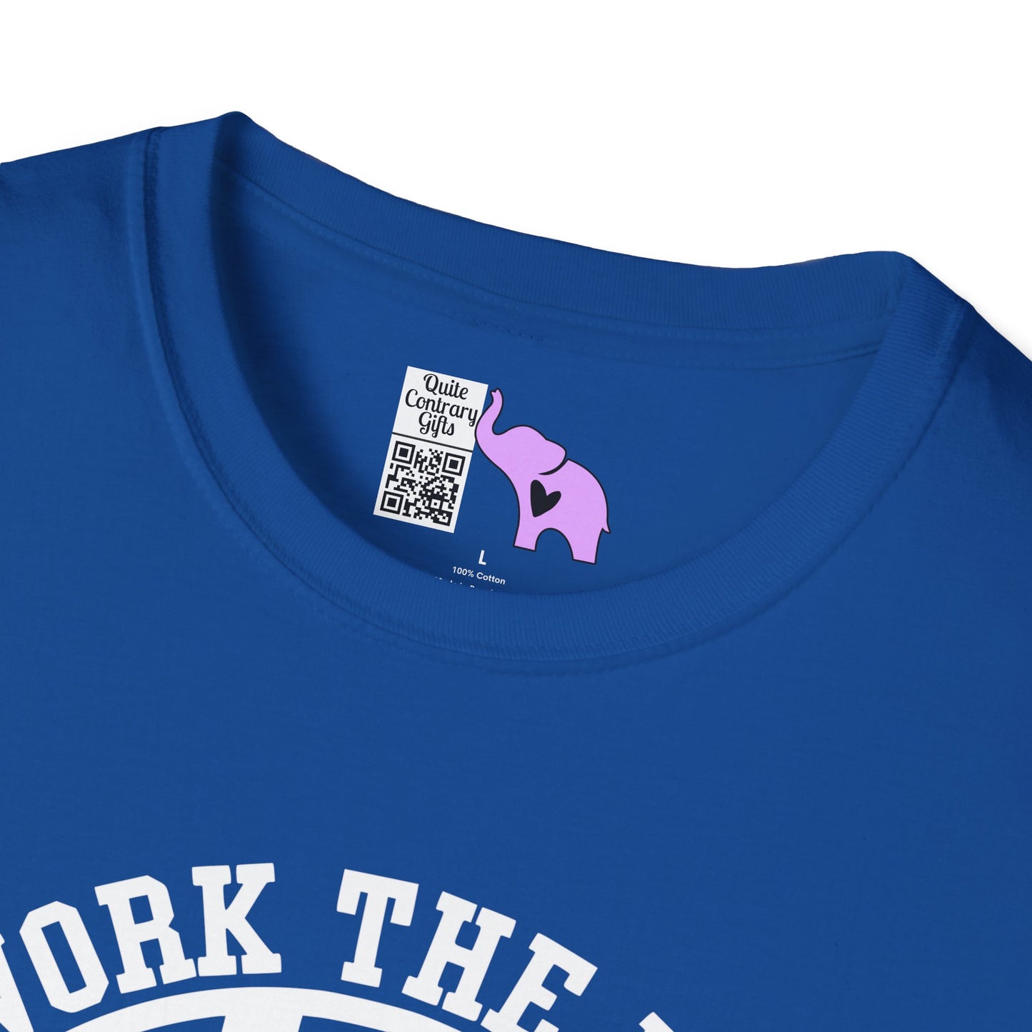 I Work The Pole So She Doesnt Have To Adult T-shirt