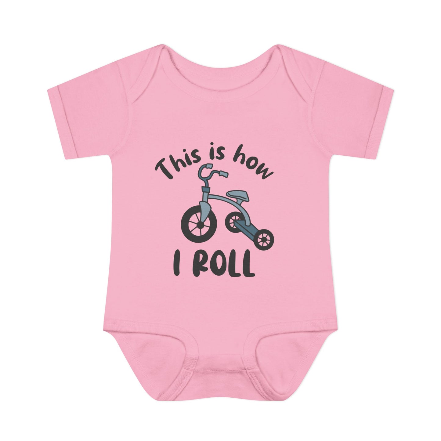 This is How I Roll (Tricycle) Baby Rib Bodysuit