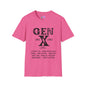 GenX 1971 Adult T-shirt