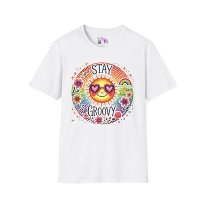 Stay Groovy Adult T-shirt