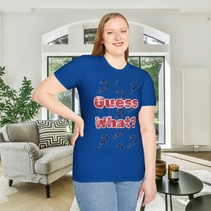 Guess What? Chicken Butt Adult T-shirt