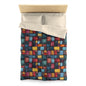 Colorblock Craze Microfiber Duvet Cover