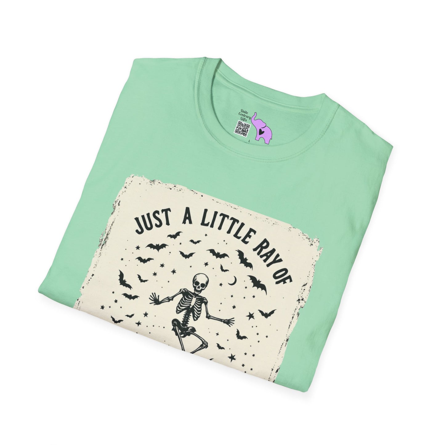 Just A Little Ray of Pitch Black Adult T-shirt