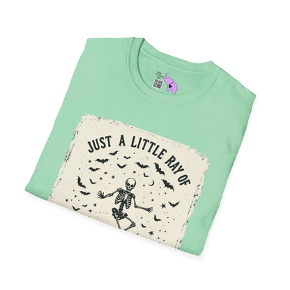 Just A Little Ray of Pitch Black Adult T-shirt