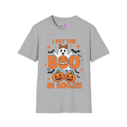 I Put the Boo in Boojee Adult T-shirt